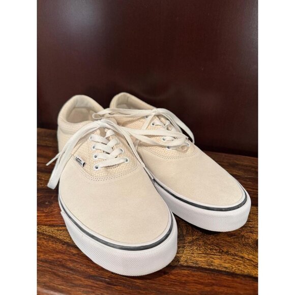 Vans Men's Cream and White Trainers - Picture 1 of 4